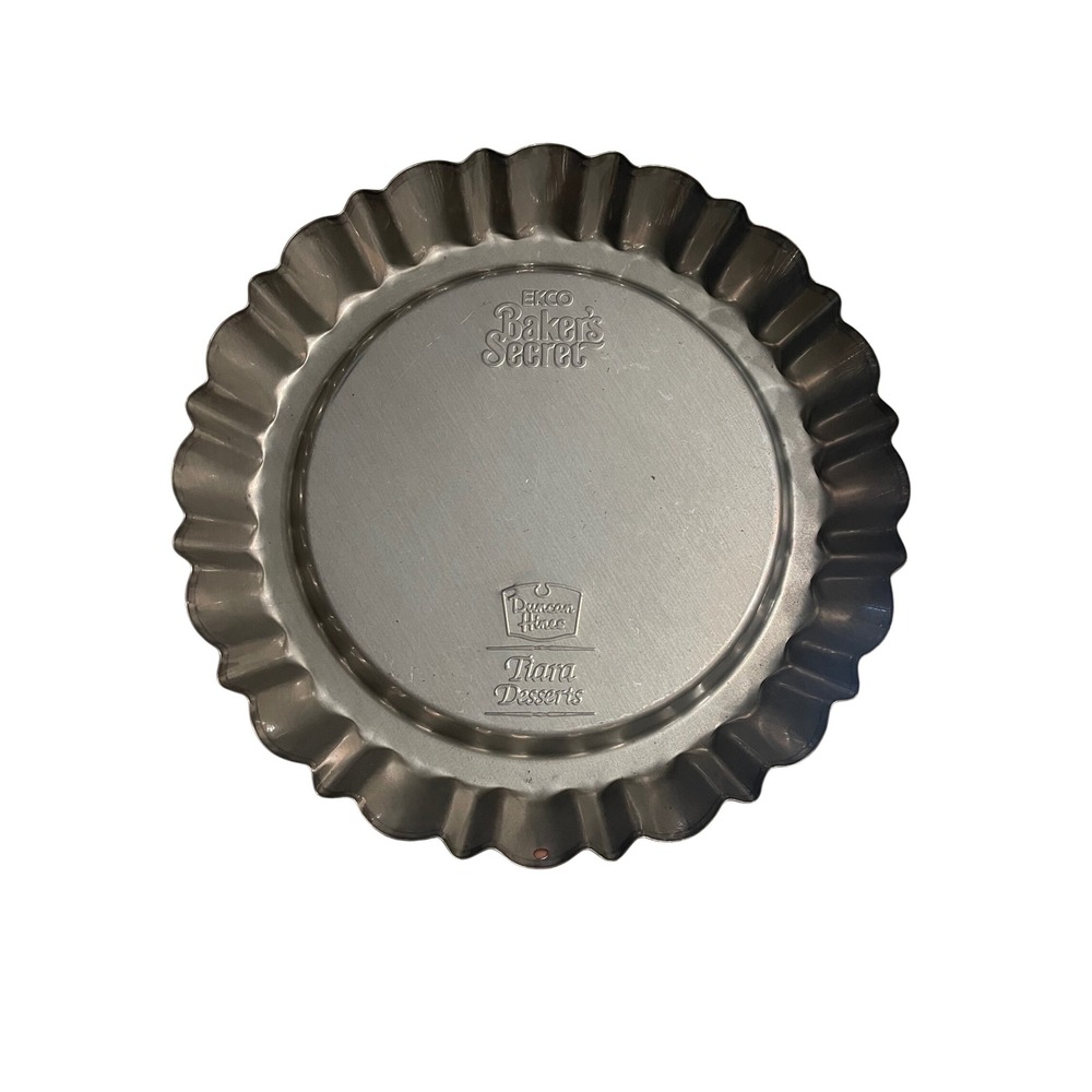 Ekco Baker's Secret Duncan Hines Tiara Desserts Fluted Tart Pan 10.5 in Diameter